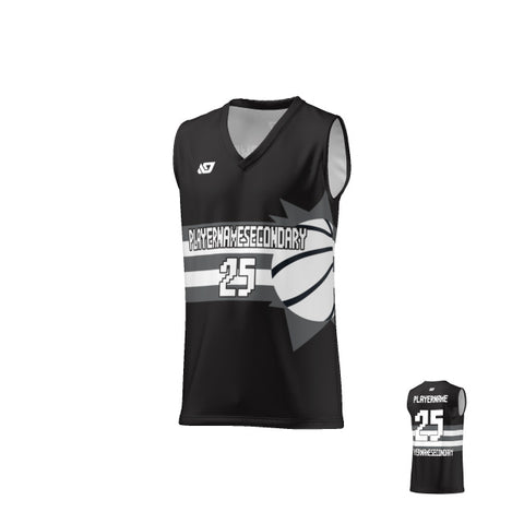 Basketball Jersey Sun - Black