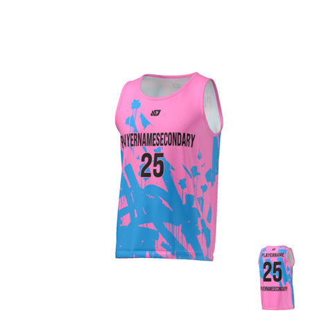 Flight Singlet Graffiti - Pink