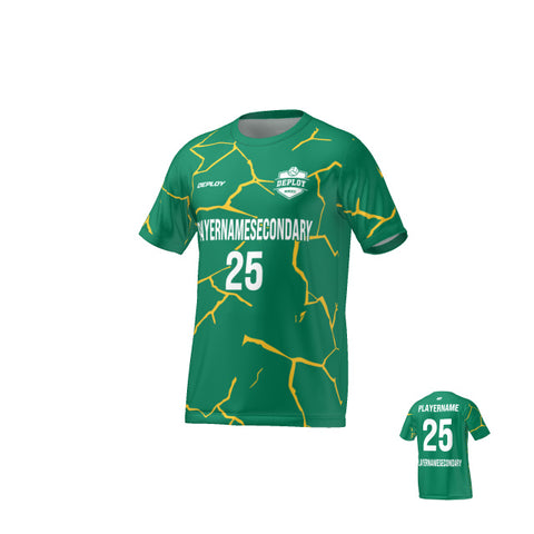 Flight Jersey Cracks - Green