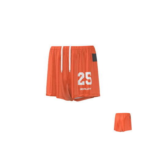 Oz Tag Shorts Plain - Orange - Adult