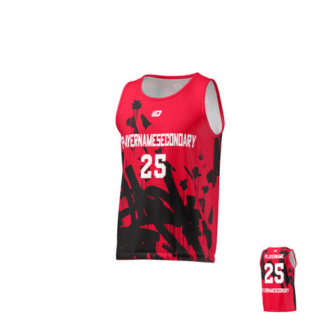 Flight Singlet Graffiti - Red
