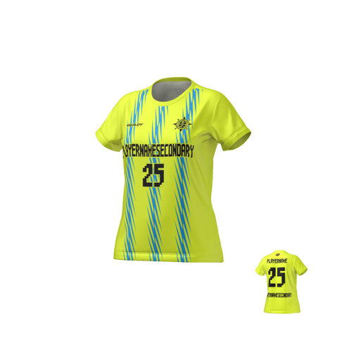 Flight Jersey Womens Flash - Neon Yellow