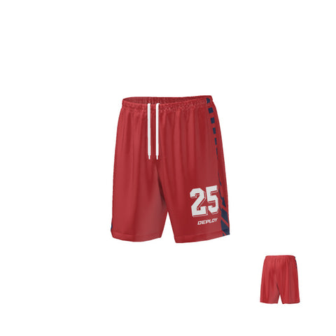 STRIDE SHORTS 9 - RED