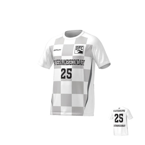 Flight Jersey Checkers - White