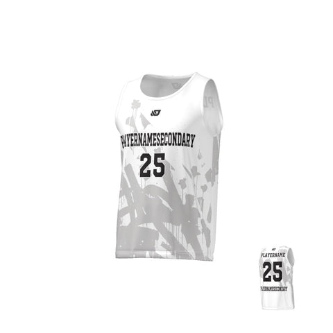 Flight Singlet Graffiti - White