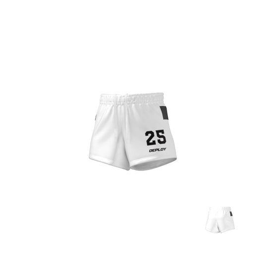 Oz Tag Shorts Plain - White - Youth