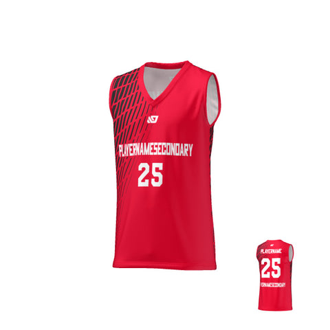 Basketball Jersey Gradient - Red