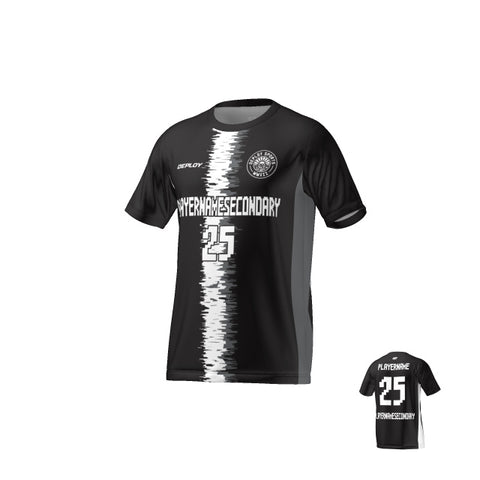 Flight Jersey Static Stripe - Black