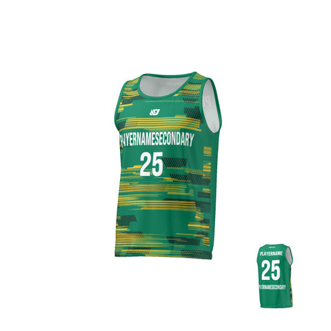 Flight Singlet Glitch - Green