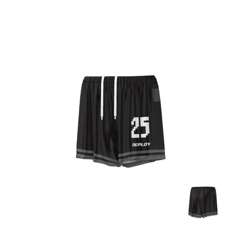 Oz Tag Shorts Hoops - Black - Adult