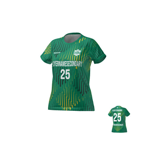 Flight Jersey Womens Faded - Green