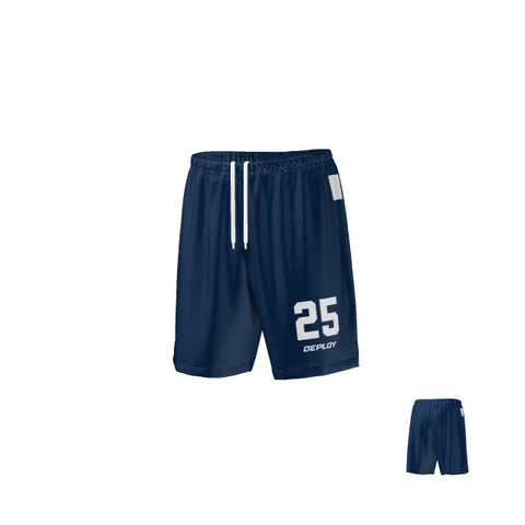 Oz Tag Shorts Plain - Navy & Pink