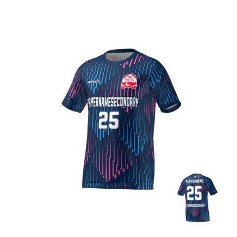 Nepean FA - Flight Jersey Faded - Navy/Pink