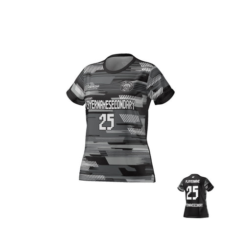 Flight Jersey Womens Glitch - Black