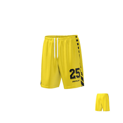 STRIDE SHORTS 9 - YELLOW