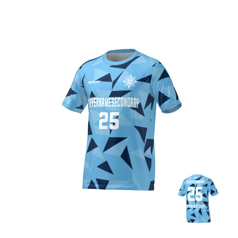 Flight Jersey Fragments - Sky Blue