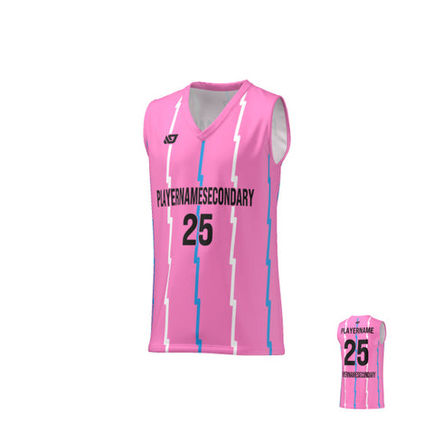 Basketball Jersey Lighting Strips - Pink