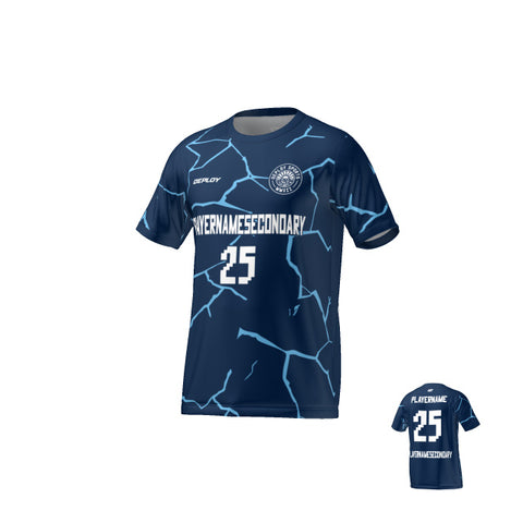 Flight Jersey Cracks - Navy