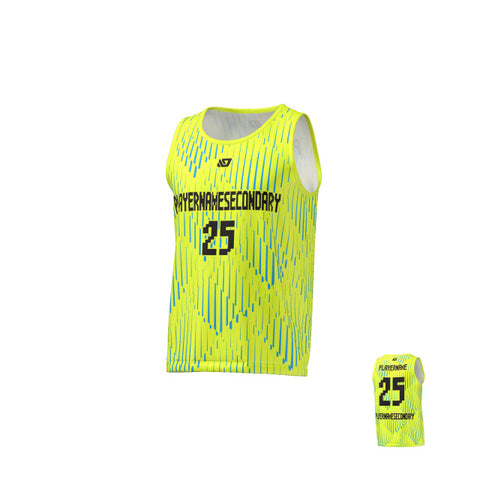 Flight Singlet Faded - Neon Yellow