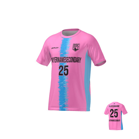Flight Jersey Static Stripe - Pink