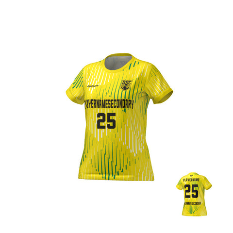 Flight Jersey Womens Faded - Yellow