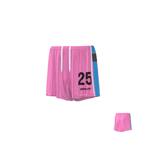 Oz Tag Shorts Stripes - Pink - Adult
