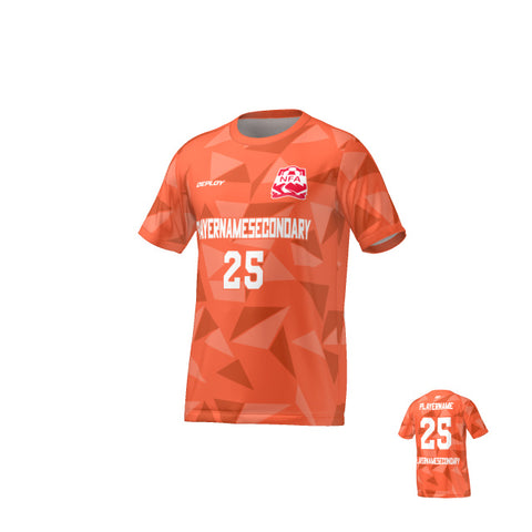 Nepean FA - Flight Jersey Fragments - Orange
