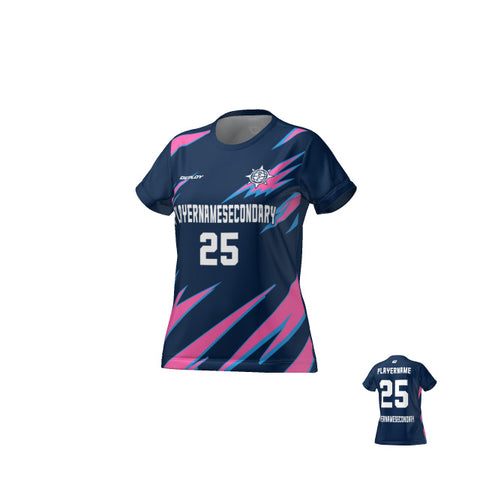 Flight Jersey Womens Lightning - Navy & Pink