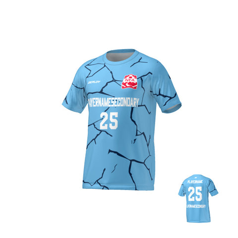 Nepean FA - Flight Jersey Cracks - Sky Blue