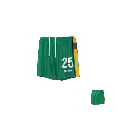 Oz Tag Shorts Stripes - Green - Adult