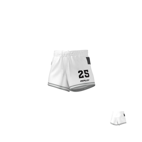 Oz Tag Shorts Hoop - White - Youth
