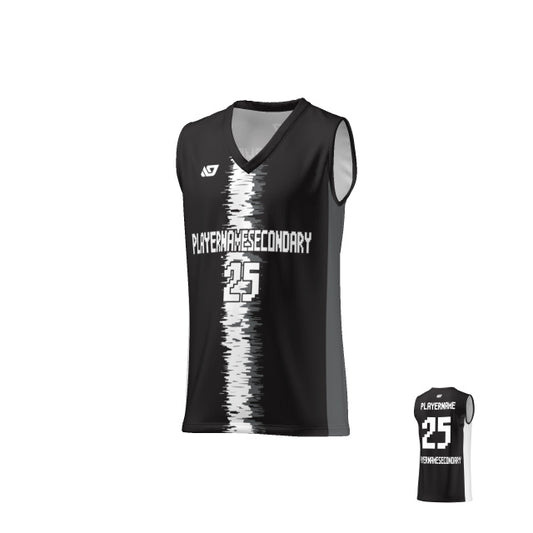 Basketball Jersey Static - Black